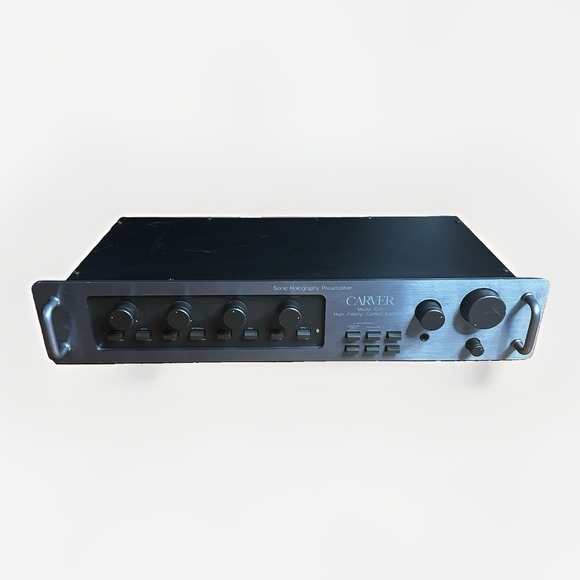 Carver Other - Vintage 80s Carver C-1 Sonic Holography Preamplifier High Fidelity Control